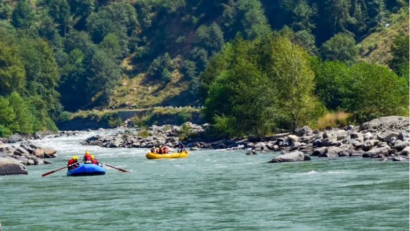Delve into River Rafting Together