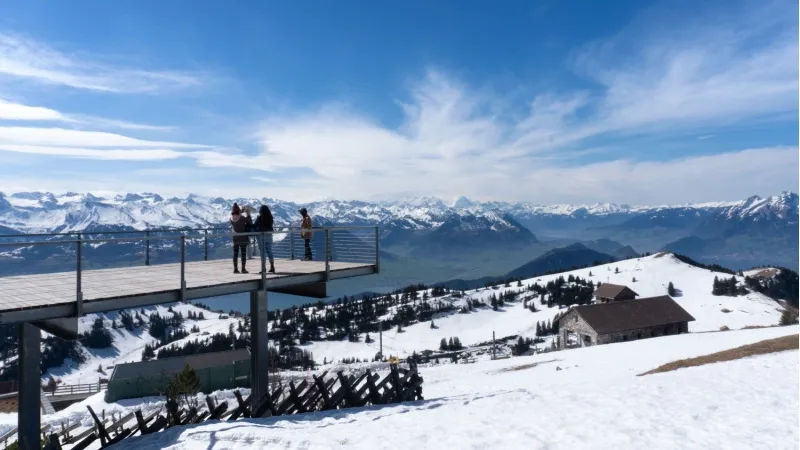 Go Hiking at Mount Rigi and Mount Titlis