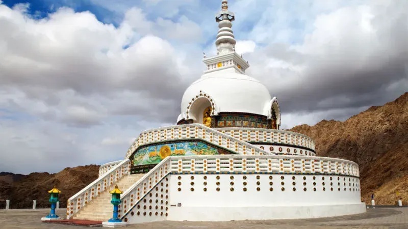 Shanti Stupa: Peace and Serenity at the Top of the World!