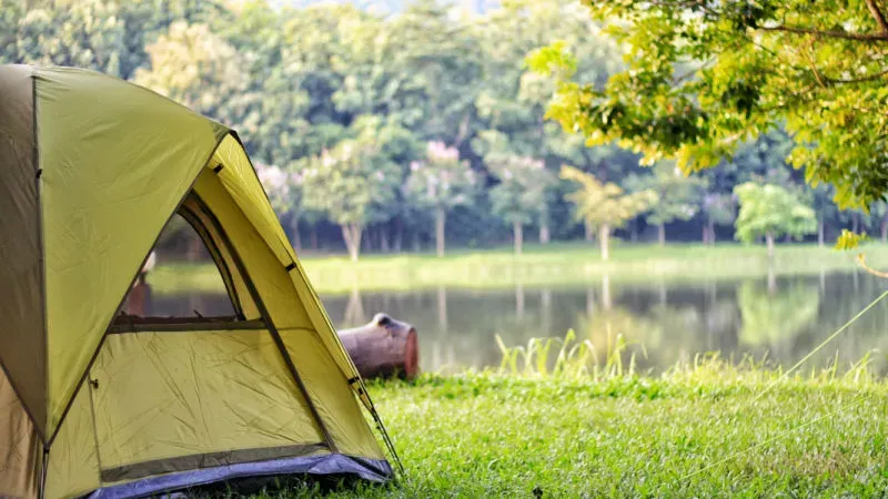 Camping in Solang: The Tiny Tent Amidst Tranquil Views