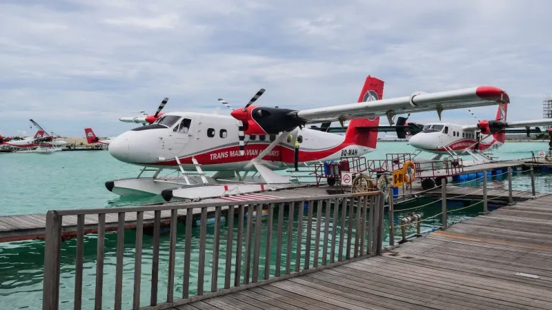 Traveling in a Sea Plane