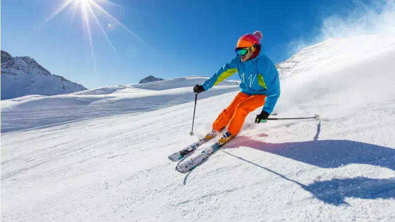 Skiing in Munsiyari