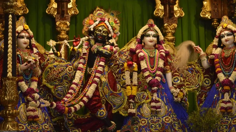 Worship Lord Krishna at ISKCON Ujjain Temple