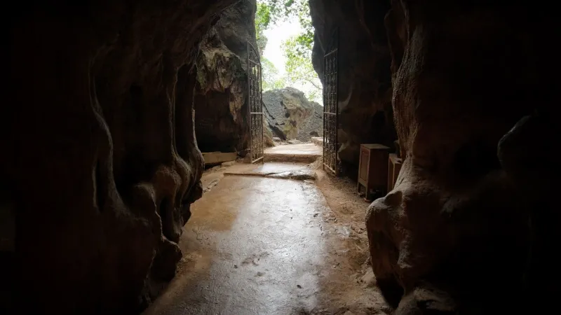 The Popular Bhartrihari Caves for Meditation