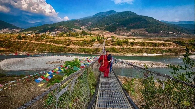 Punakha Suspension Bridge, Punakha