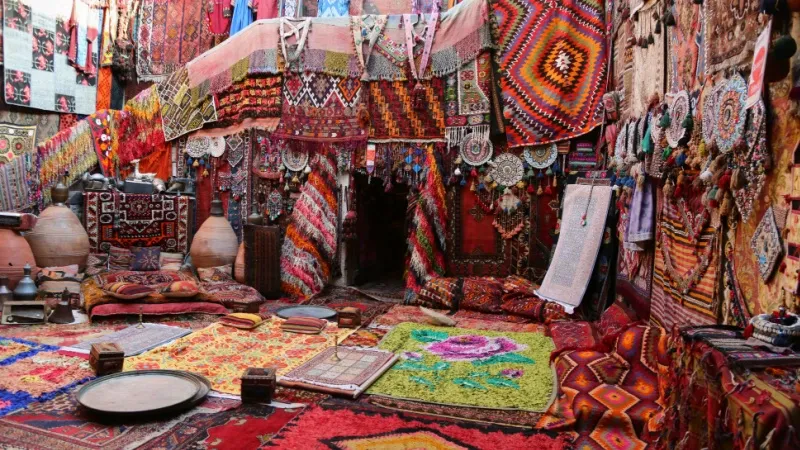 Shop at the Colorful Street Markets