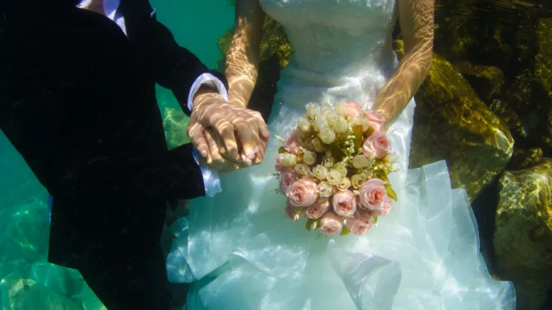 Underwater Wedding in the Maldives