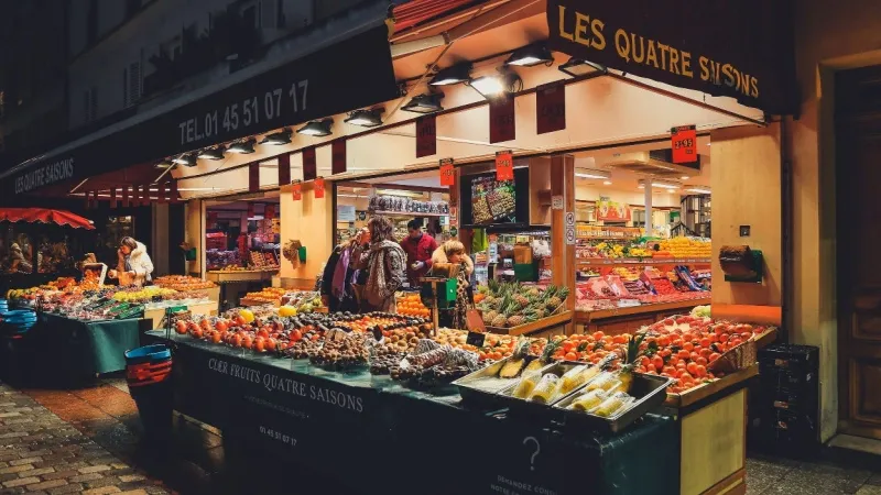 Explore the Parisan Market Enfants Rouges