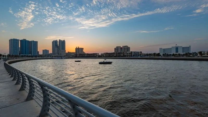 Stroll along the beautiful Ajman Corniche 