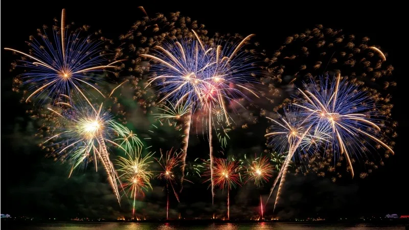 Firework Displays at Parque das Nações