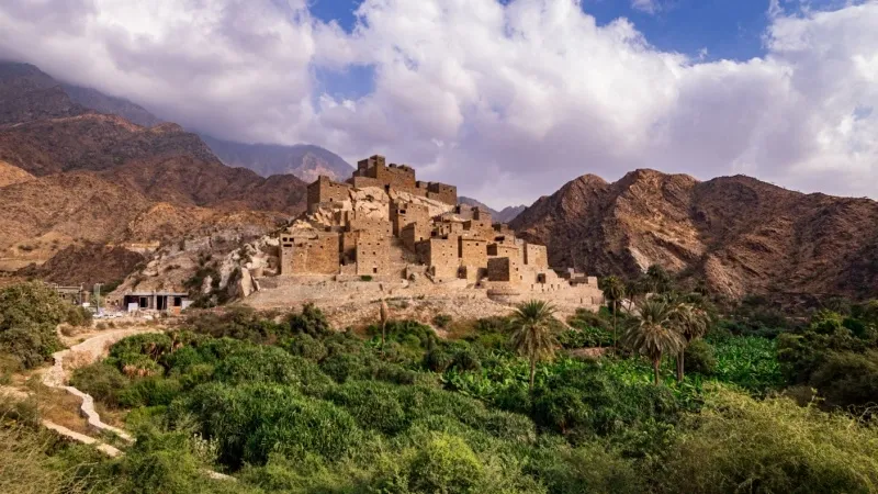 Historical Village in Arabian Peninsula