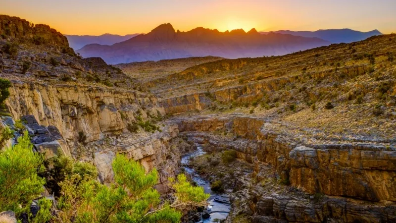 Hike in Wadi Ghul