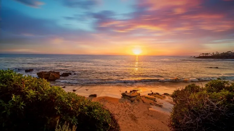 Enjoy a Sunset at Laguna Beach