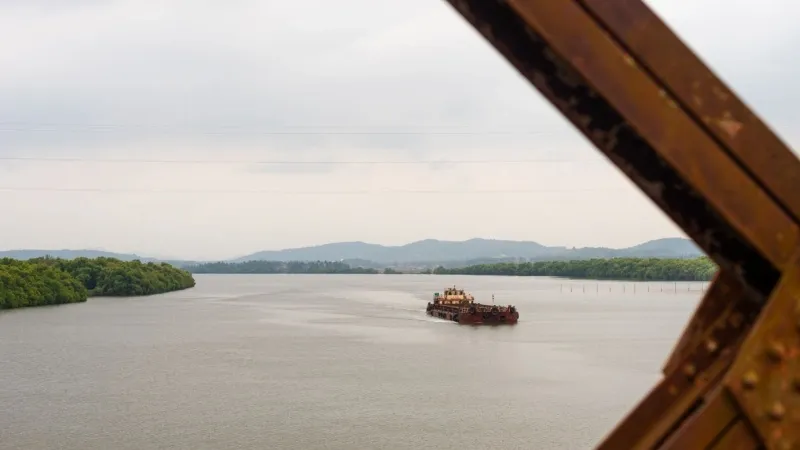 Borim Bridge  in Goa