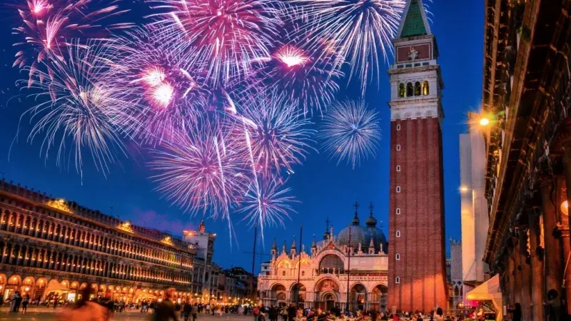 The Grand Celebration at Piazza San Marco