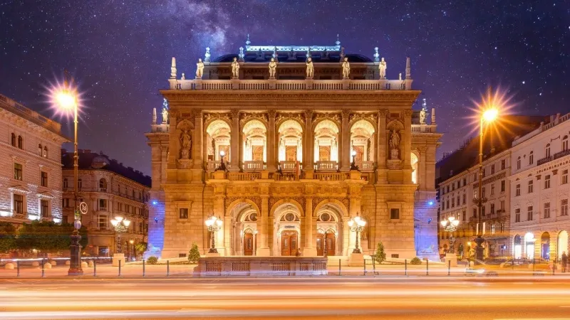 Celebrate at Hungarian State Opera House