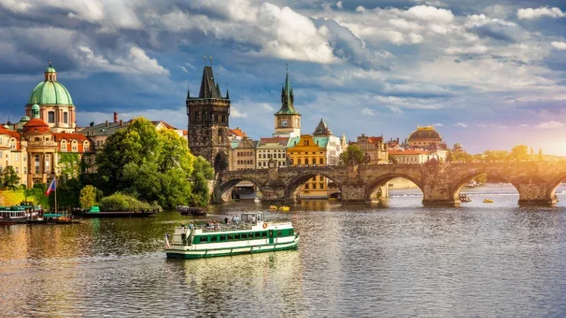 Cruise Over the Vltava River