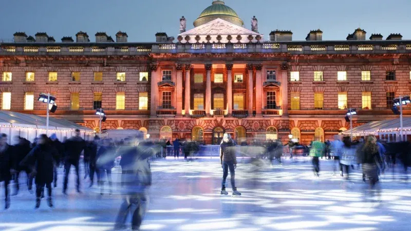 Ice-rink NYE celebrations at Somerset House 