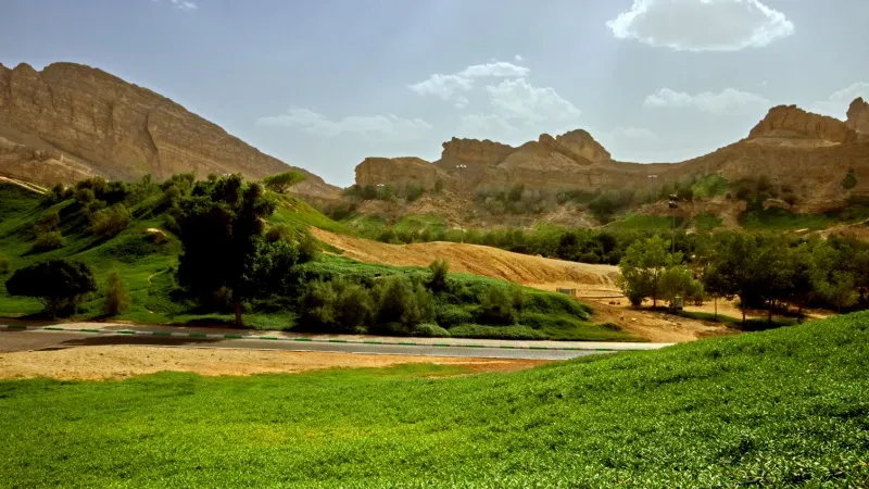 Al Ain’s Green Mubazzarah Park