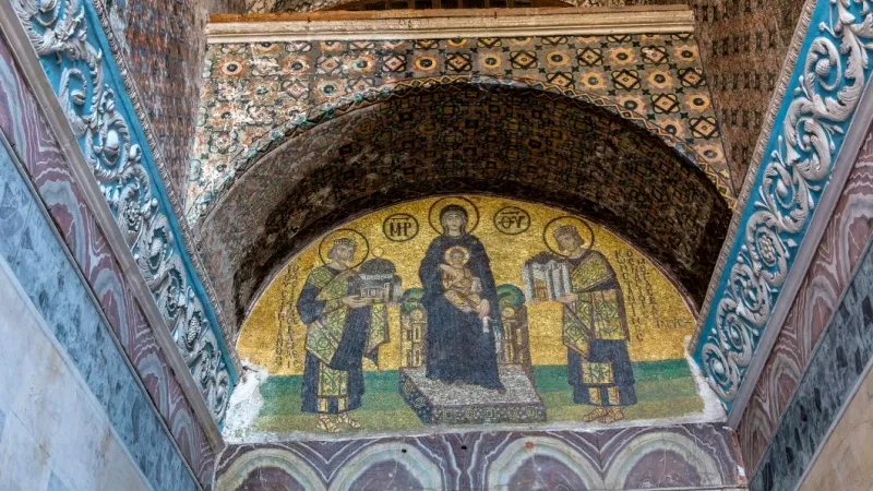 Mosaic of the Virgin and Child in the Apse