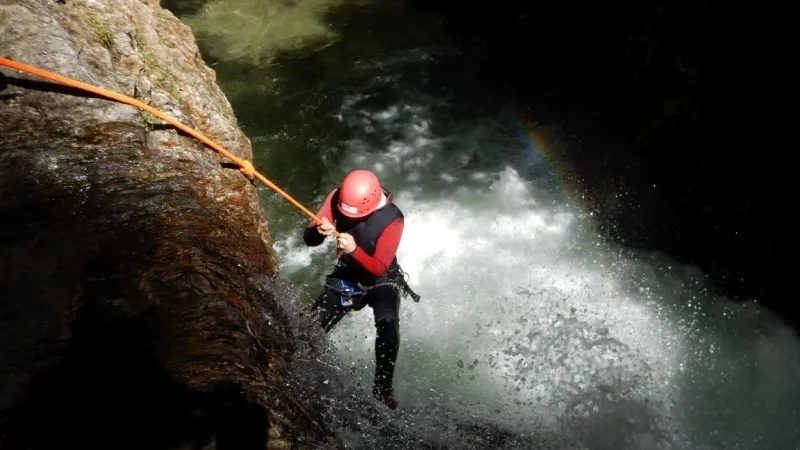 Waterfall Rappelling