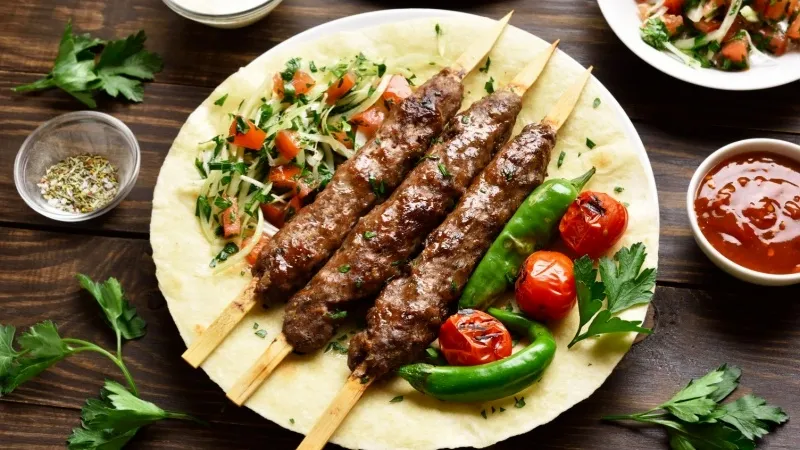 Indulge in Adana Kebab