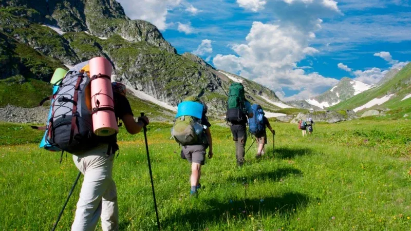 Hike In the Caucasus Mountains