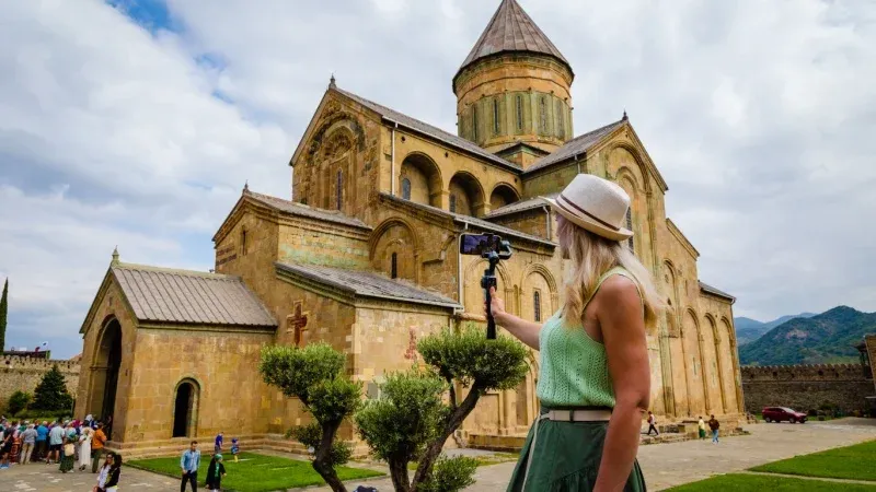 Visit Svetitskhoveli Cathedral