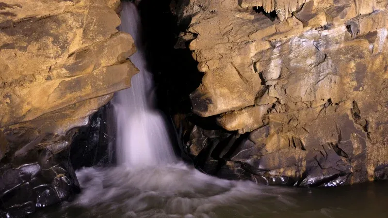 Caving at Calkoy Cave