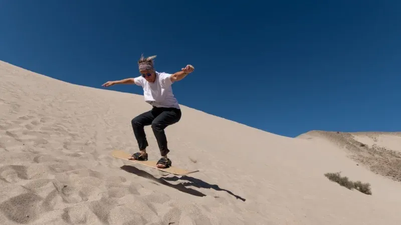 Sandboarding