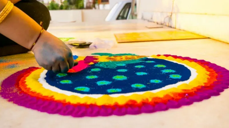 Tips for Diwali Rangoli