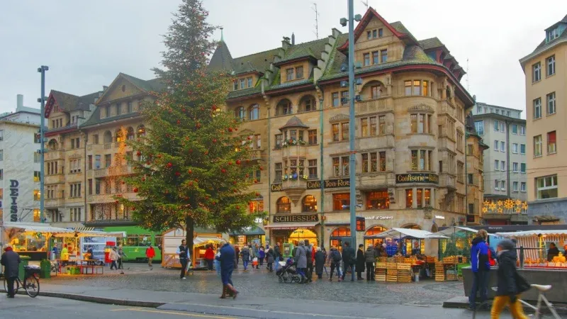 Barfüsserplatz & Münsterplatz (Basel, Switzerland)