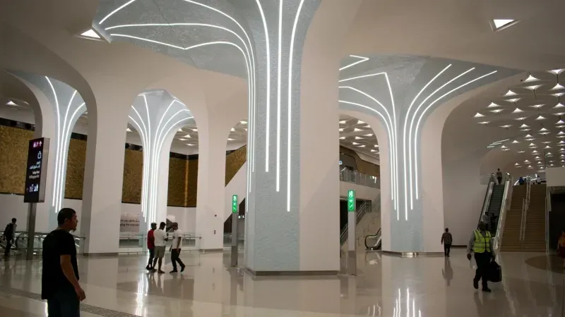 Navigation inside Metro Station