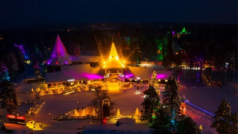 Where is Santa Claus Village?