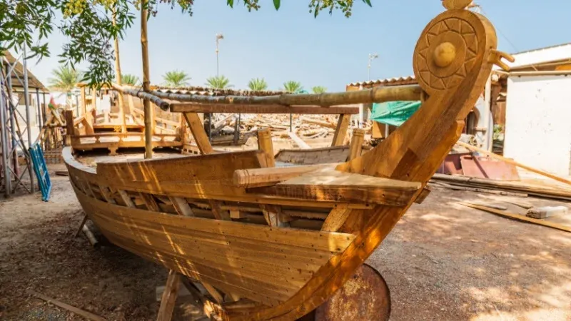 Visit the Traditional Sur Dhow Yards