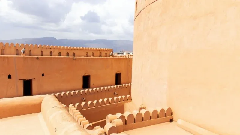 Marvel at the Bilad Sur Castle