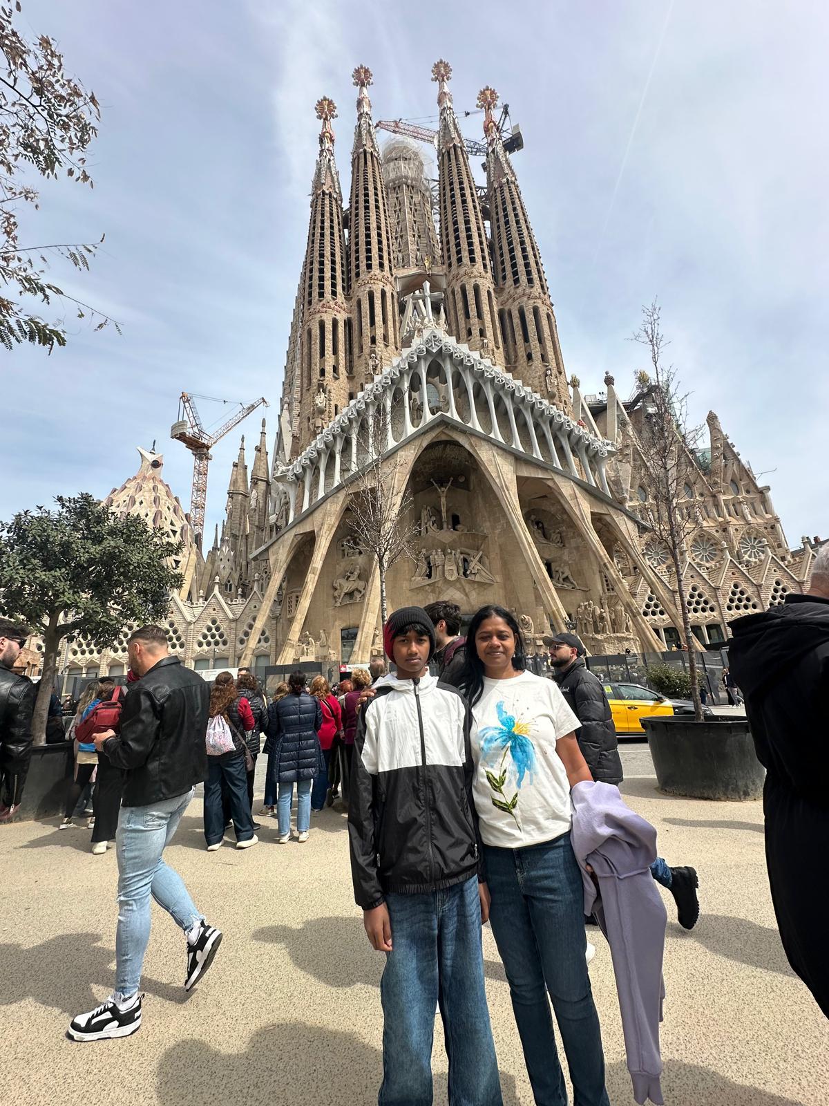 Arrival at Barcelona