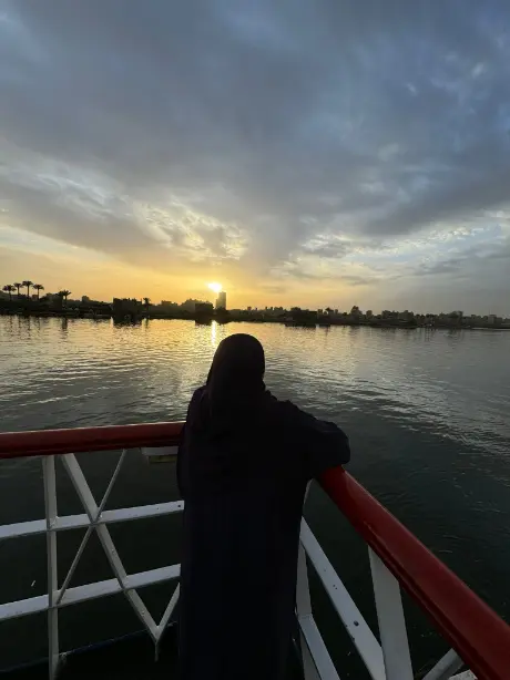 Enjoying Nile Dinner Cruise in Cairo