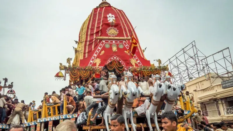 Chariots of the Jagannath Puri Temple