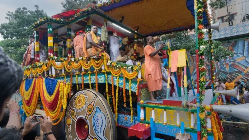 ISKCON Celebrate Lord Jagannath Rath Yatra
