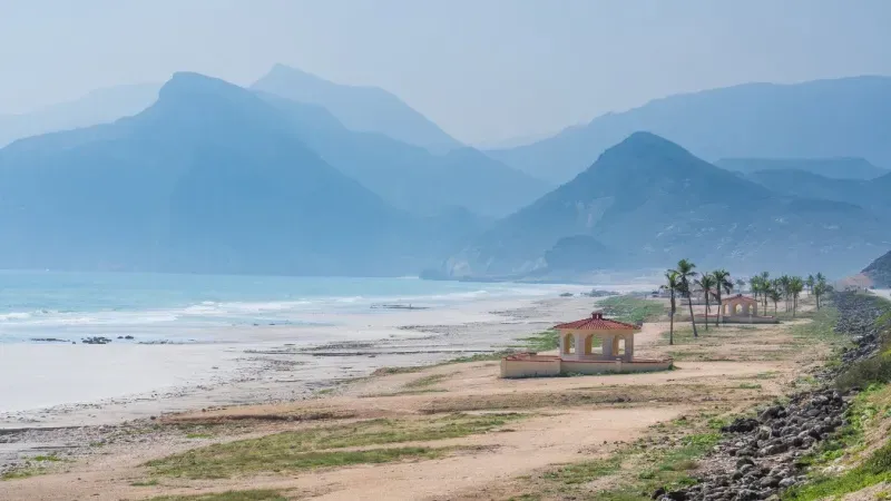 Al Mughsail Beach