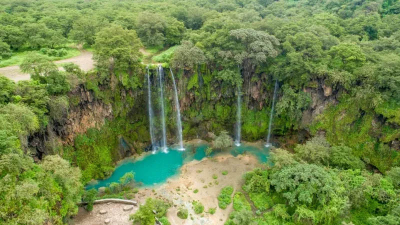 Soak in the beauty of Ayn Athum Waterfall