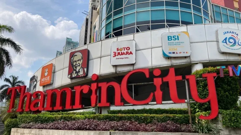 Jakarta’s Thamrin Street, Indonesia