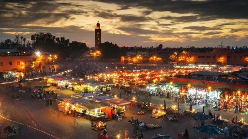 Marrakech’s Jemaa el-Fnaa, Morocco