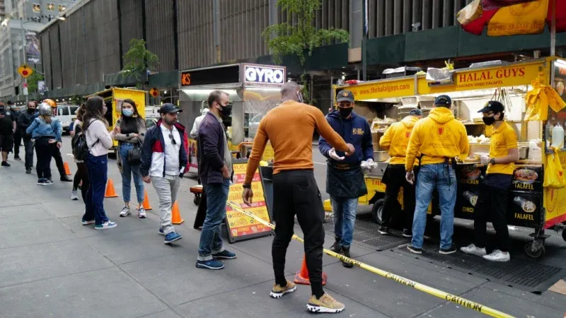 New York’s Halal Guys Cart, USA
