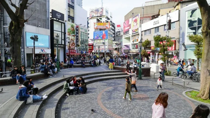 Walk Through the America-mura District