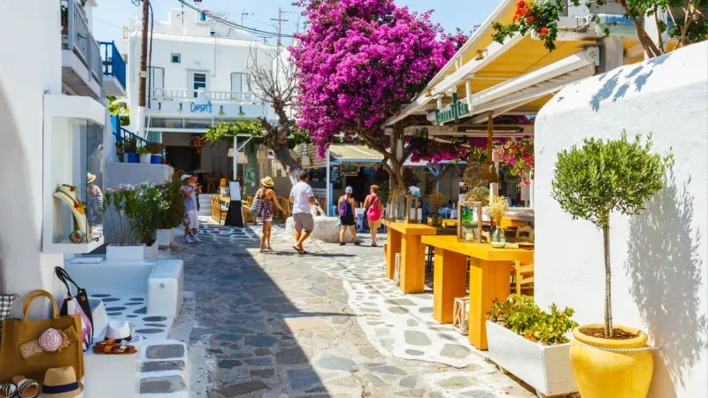 Matogianni Street, Mykonos