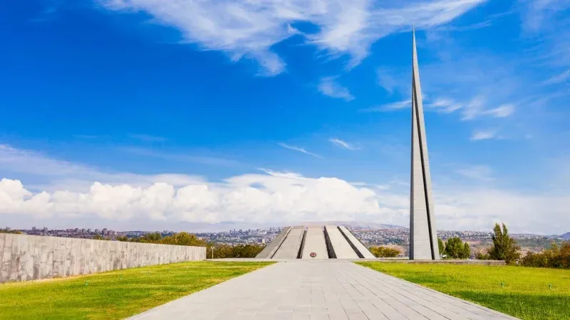 Reflect at the Armenian Genocide Memorial Complex