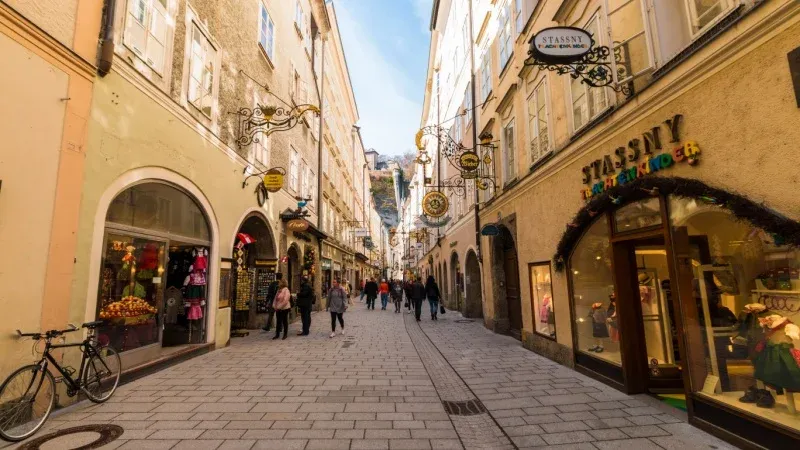 Getreidegasse, Salzburg