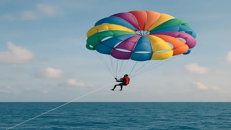 Parasailing in Qatar